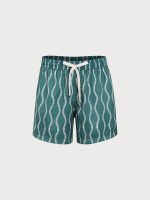 Hapnix® - Men's Green 5" Swim Trunks - Image 7