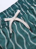 Hapnix® - Men's Green 5" Swim Trunks - Image 9