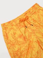 The Yellow Floral Beach Men's 7" Swimming Trunks - Image 4