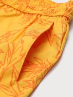 The Yellow Floral Beach Men's 7" Swimming Trunks - Image 5
