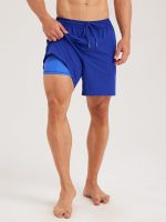 Hapnix® - Men's Navy 7" Swim Trunks - Image 4