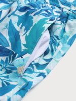 The Blue Leaves Beach Men's 7" Swimming Trunks - Image 5