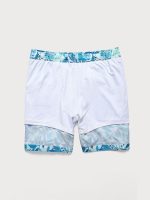 The Blue Leaves Beach Men's 7" Swimming Trunks - Image 3