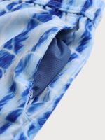 Hapnix® - The Blue Wave Men's 5" Swim Trunks - Image 9
