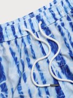 Hapnix® - The Blue Wave Men's 5" Swim Trunks - Image 8