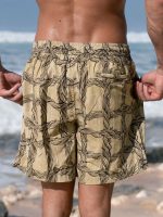 Hapnix® - The Coffee Knot Men's 7" Swim Trunks - Image 2