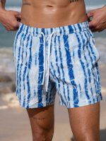 Hapnix® - The Blue Wave Men's 5" Swim Trunks