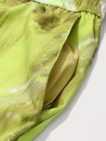Yellow Breeze Beach Men's 5" Swimming Trunks - Image 5