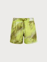 Yellow Breeze Beach Men's 5" Swimming Trunks