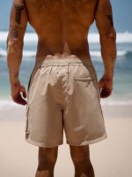 Hapnix® - The Camel Beach Men's 7" Swimming Trunks - Image 4