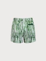 Hapnix® - The Green Rift Men's 5" Swim Trunks - Image 8