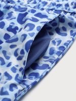 Hapnix® - The Blue Leopard Men's 5" Swim Trunks - Image 7