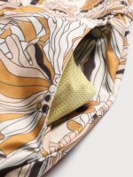 Hapnix® - Orange Floral Men's 5" Swim Trunks - Image 4