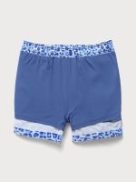 Hapnix® - The Blue Leopard Men's 5" Swim Trunks - Image 6