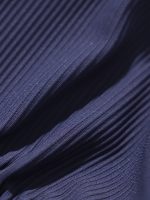 Navy Contrast Stitch Bikini Bottom - Image 11