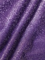 Purple Lurex Cross Back One-Piece Swimsuit - Image 9