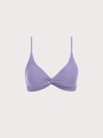 Purple Twist Backless Bikini Top - Image 6
