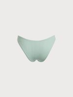 Cyan Solid Low Waisted Bikini Bottom - Image 7