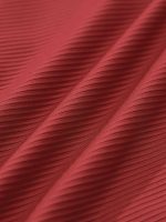Red Contrast Cutout Plus Size Bikini Top - Image 7