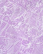 Purple Print Cut-Out Surf One Piece - Image 3
