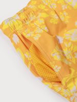The Yellow Print Men's 5" Beach Swimming Trunks - Image 5