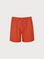 The Brick Red Men's 5" Beach Swimming Trunks