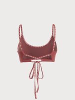 Tie Back Scoop Bikini Top - Image 11