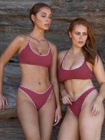 Tie Back Scoop Bikini Top - Image 6
