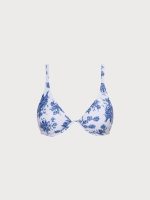 Underwire Floral Plus Size Bikini Top - Image 7