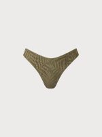 V-Cut Crochet Bikini Bottom - Image 6