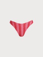 Red Crochet Bikini Bottom - Image 5