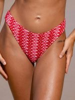 Red Crochet Bikini Bottom