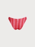 Red Crochet Bikini Bottom - Image 6