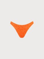 Orange Starfish Elastic Bikini Bottom - Image 4