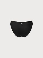 Black Full Coverage Bikini Bottom - Image 9