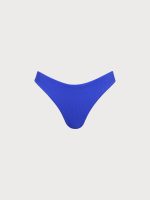 Blue Solid Bikini Bottom - Image 6
