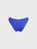Blue Solid Bikini Bottom - Image 5
