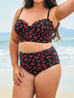 Cherry Plus Size Bikini Bottom - Image 3