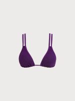 Purple Strappy Bikini Top - Image 6