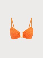 Orange Starfish U-cut Bikini Top - Image 5