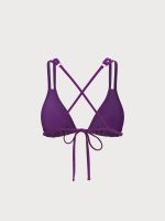 Purple Strappy Bikini Top - Image 7