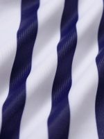 Navy Stripe Reversible Triangle Bikini Top - Image 9