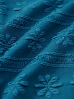 Blue Jacquard Halter Bikini Top - Image 12