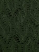 Dark Green Textured Cutout Bikini Top - Image 7