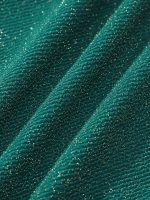 Green Lurex X Cross Plus Size Bikini Top - Image 7