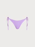 ECONYL® Purple Tie Bikini Bottom - Image 5