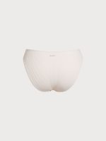 Off White Full Coverage Bikini Bottom - Image 8