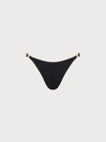 Black Gold-Accented Bikini Bottom - Image 6