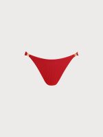 Red Gold-Accented Bikini Bottom - Image 8