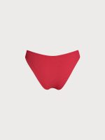 Red-Pink Reversible Bikini Bottom - Image 8